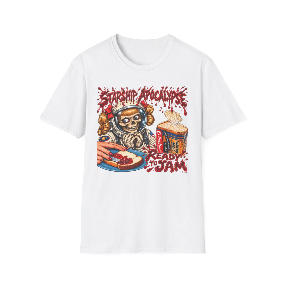 Starship Apocalypse — Spacegirl Suzy “Ready to Jam” Tee